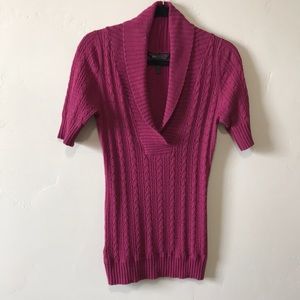 BCBG Maxazria cowl neck sweater.